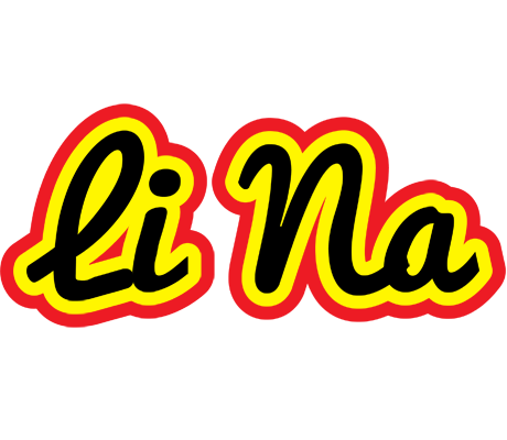 Li Na flaming logo
